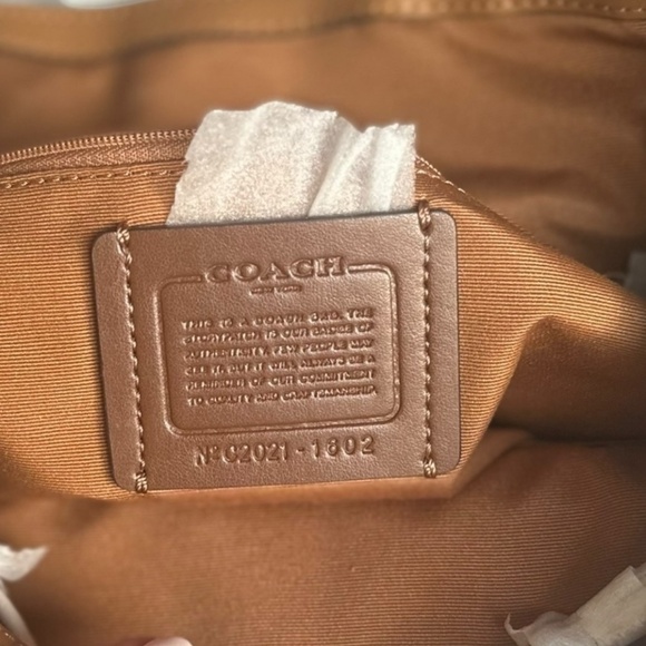 COACH Signature Watermelon Elle Backpack - Picture 7 of 8